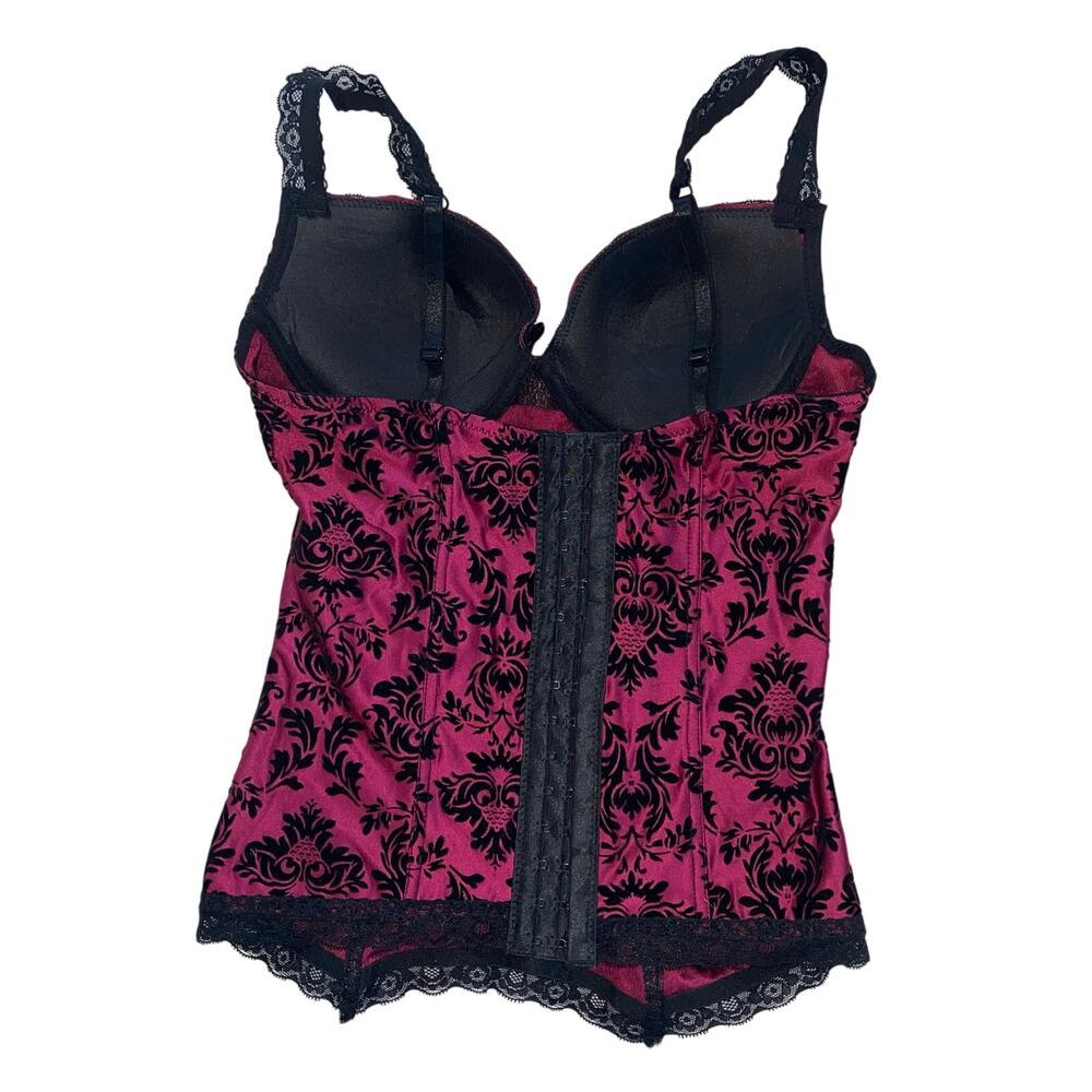 Spirit Halloween Corset Top, Medium, Adjustable Straps, Padded - Picture 2 of 9